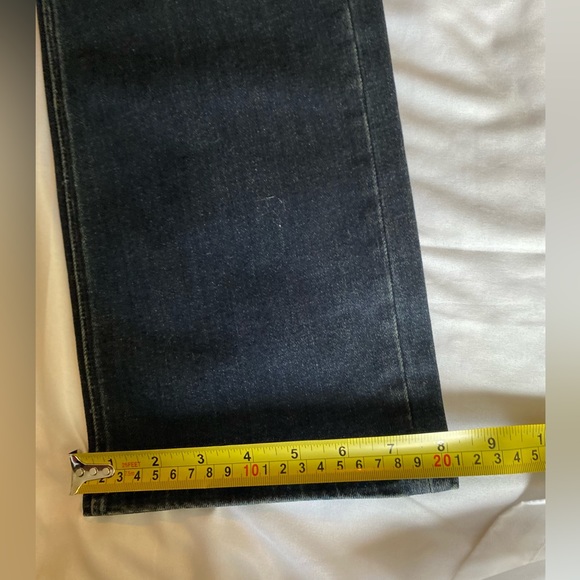 VOLCOM dark blue modern fit slim straight leg stretchy Jeans size 36x 32 - Picture 14 of 14